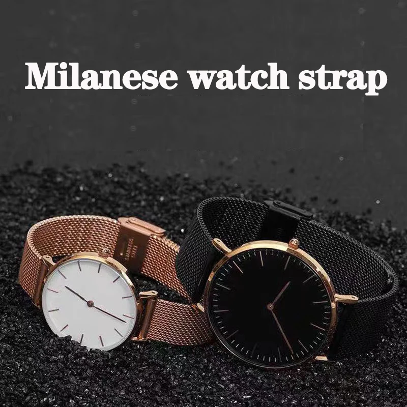 حزام من النايلون لساعة سامسونج جالاكسي 4/5/5Pro 44 ملم/40 ملم/أكتيف 1/2 سوار بحلقة مغناطيسية جالاكسي Watch4 سوار كلاسيكي 46 ملم 42 ملم