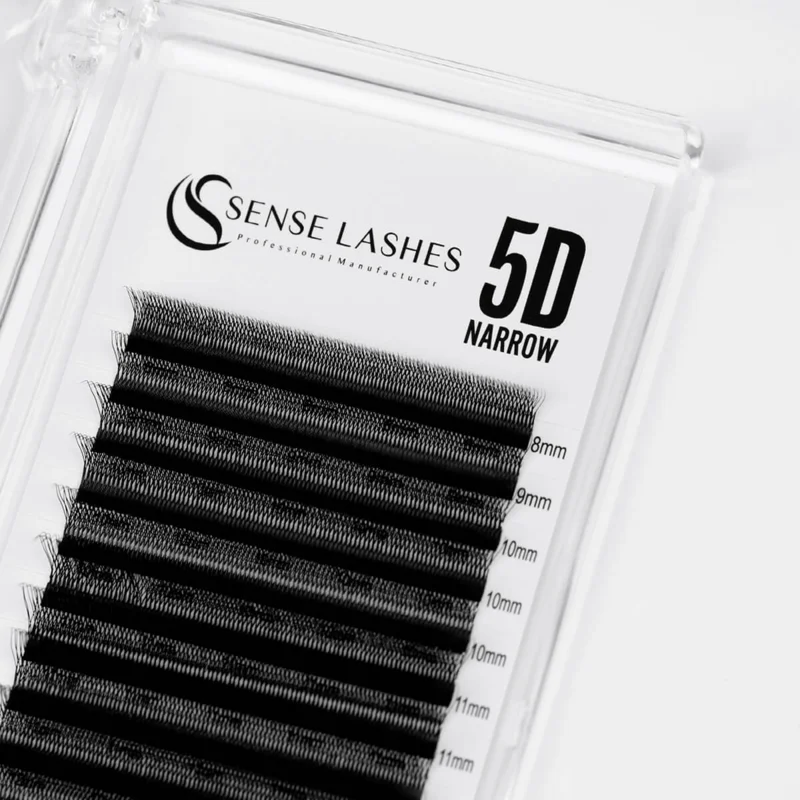 SENSE LASHES 3D 4D 5D U-shaped Eyelash Extension New Style U Shape W Lashes Premade Fans Lightweight Fluffy Faux Mink Eyelashes