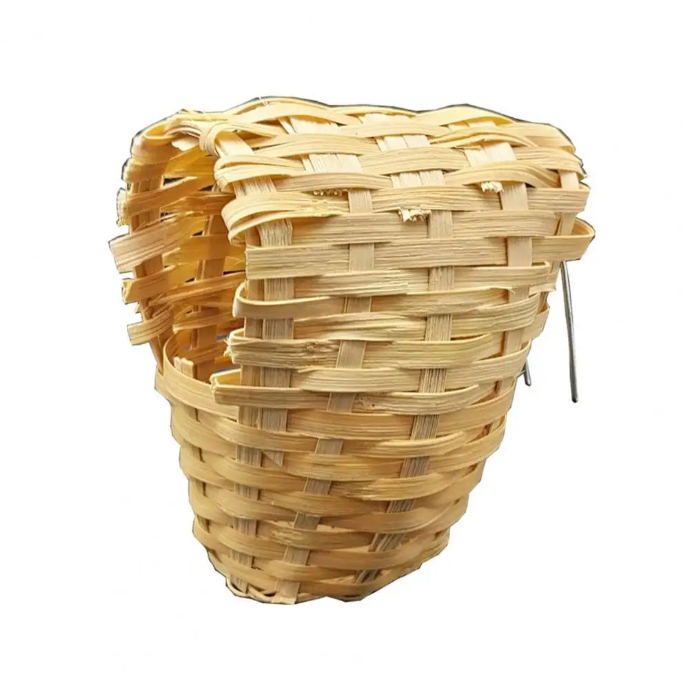 Bird Sleeping Nest  Durable Pet Bird Breeding Bamboo Nest  Fine Workmanship Bird Breeding House