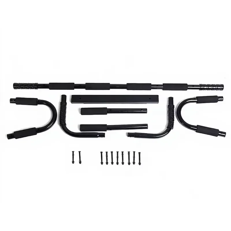 No Screw Door Frame Pull Up Bar Multi Grip Home Gym Fitness Equipment Adjustable Chin Up Trainer Strength Training Tool