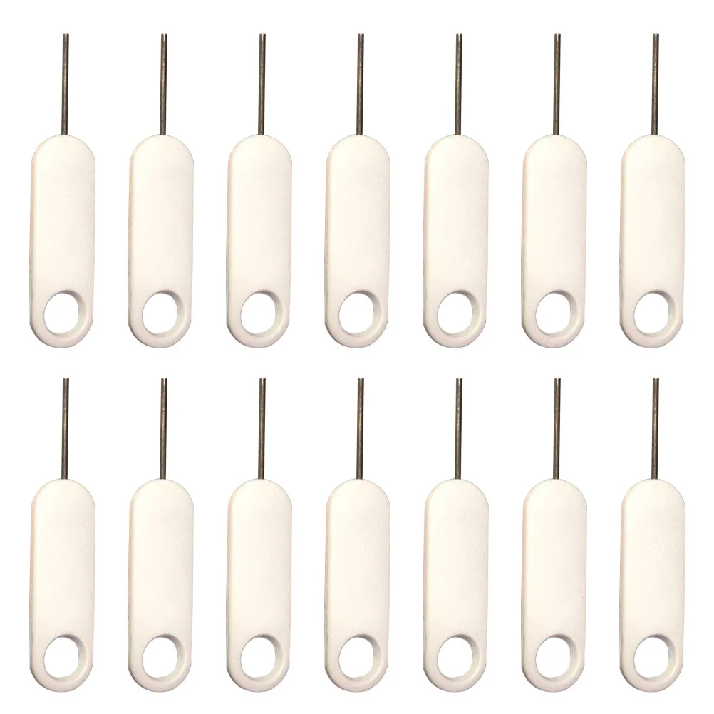 20 Pcs Sim Card Reader Phone Removing Tool Cell Creative Removers Eject Pin Abs Convenient Needles Chip