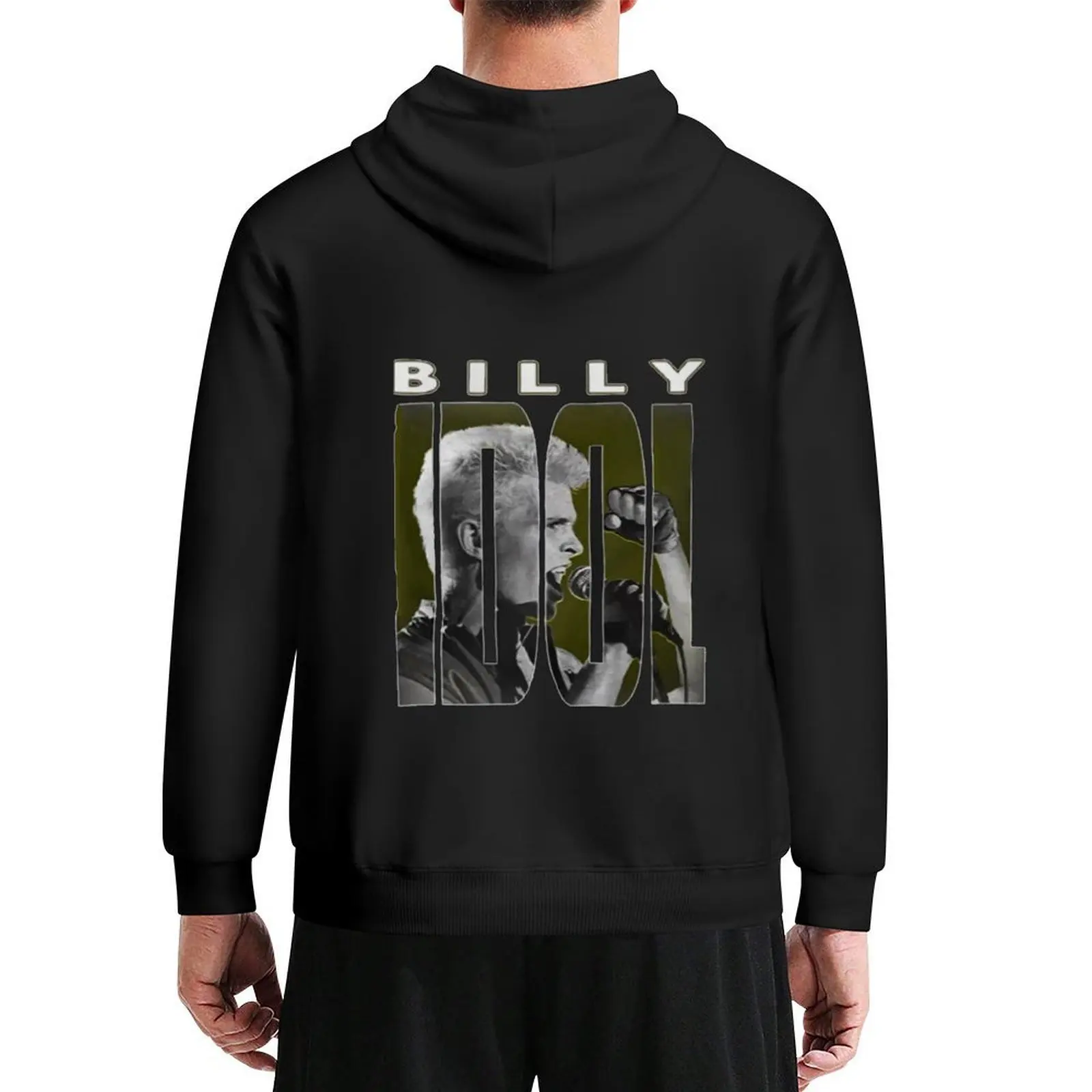 

The Man Gentle Billy Idol Hoodie clothes for men korean style clothes men's sweat-shirt men's sweat-shirt set man hoodie