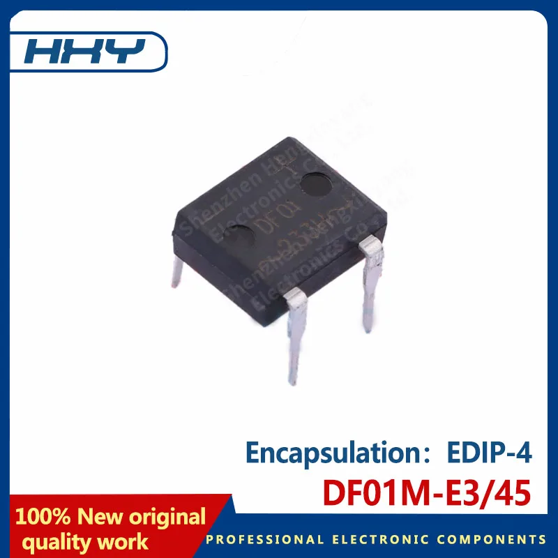 10PCS DF01M-E3/45 paquet EDIP-4 redresseur pont diode