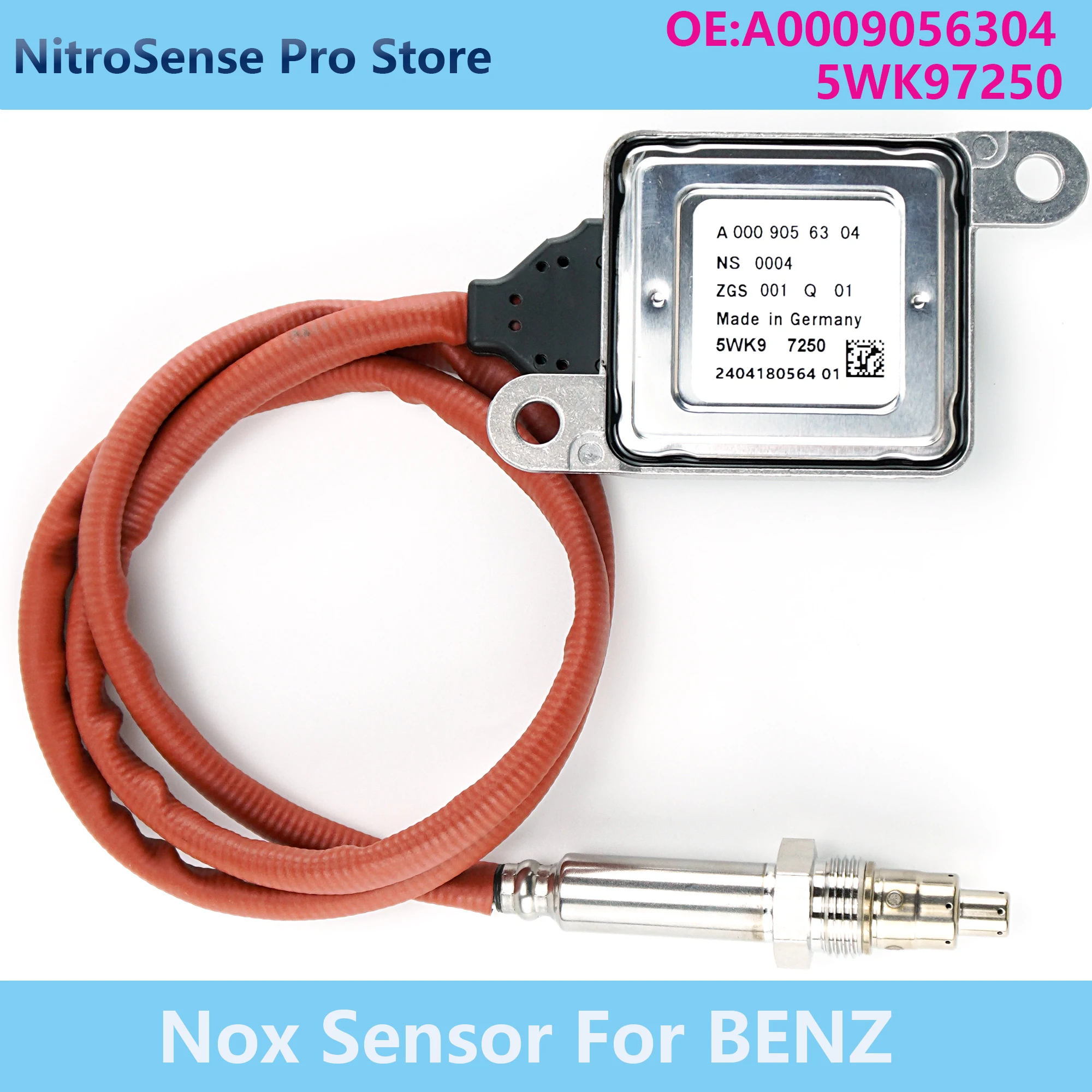 

5WK97250 A0009056304 Nitrogen Oxide Sensor Nox Sensor For Mercedes-Benz W156 W164 W166 W176 W205 W212 W222 W246 C117 0009056304