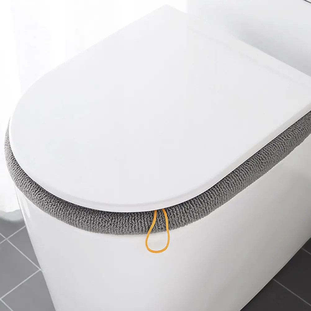 

Мягкая накладка на сиденье унитаза, утолщенная, моющаяся, универсальная, многоразовая, удобная подушка для ванной комнаты, для домашнего использования