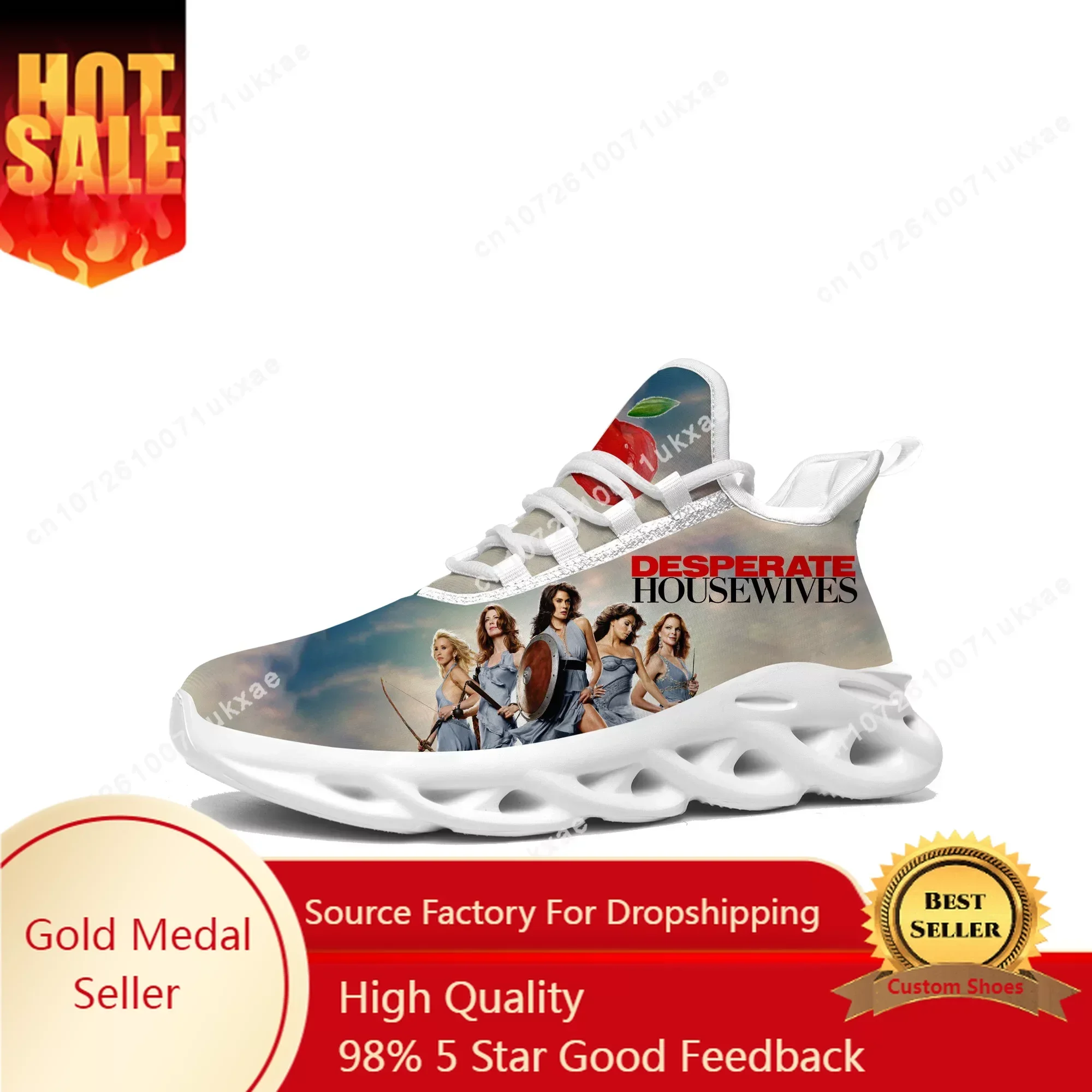 

Desperate Housewives Flats Sneakers Mens Womens Bree Van de Kamp Sports Running Shoes High Quality Sneaker customization Shoe