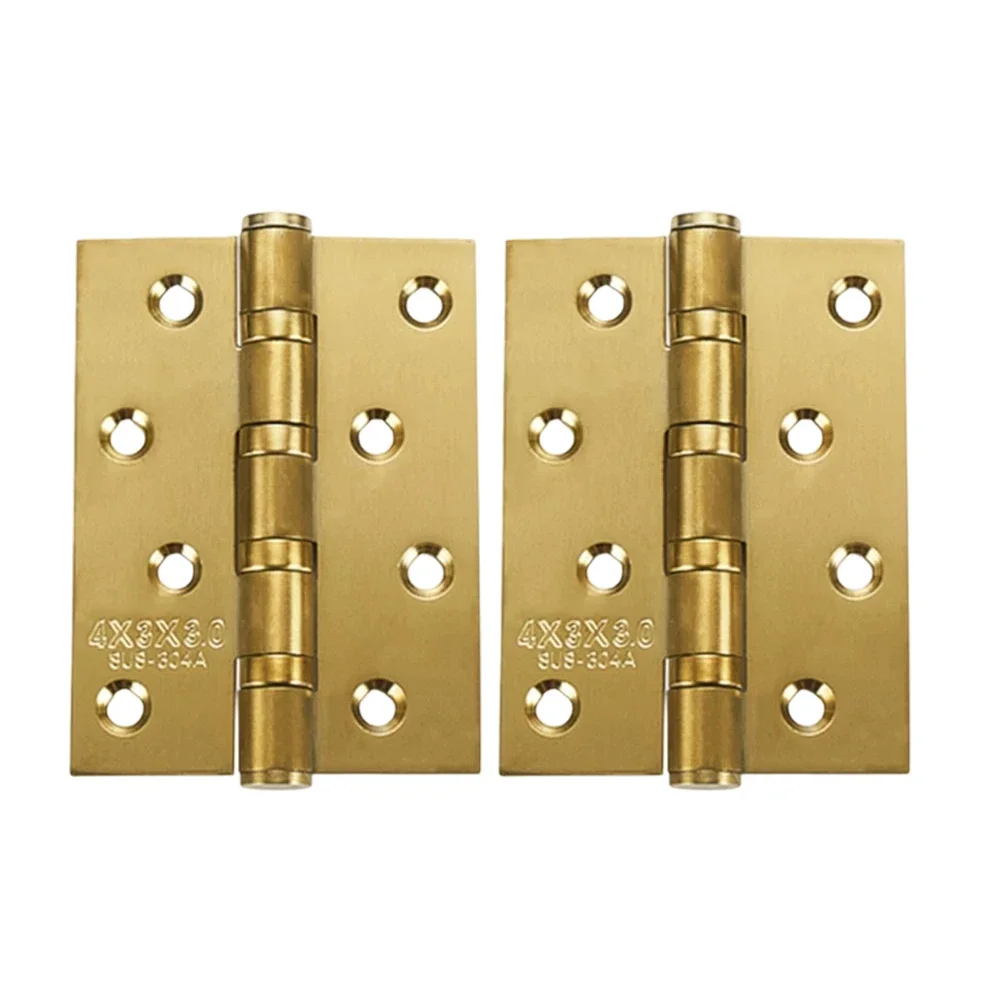 Stainless Steel Flat Open Hinge 4 Inch for Bedroom Doors Wooden Doors and General Interior Door Mounting Tasks