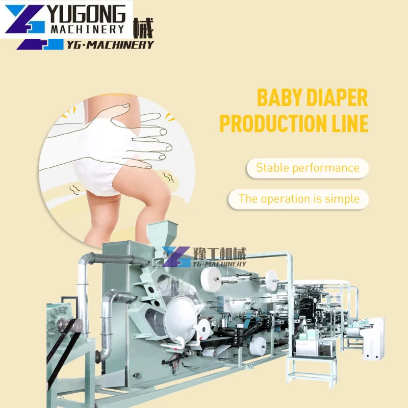 Baby Diaper Maker Machine Dipers Baby Diapers Machine Shape A Machine for Making Diapers for Children