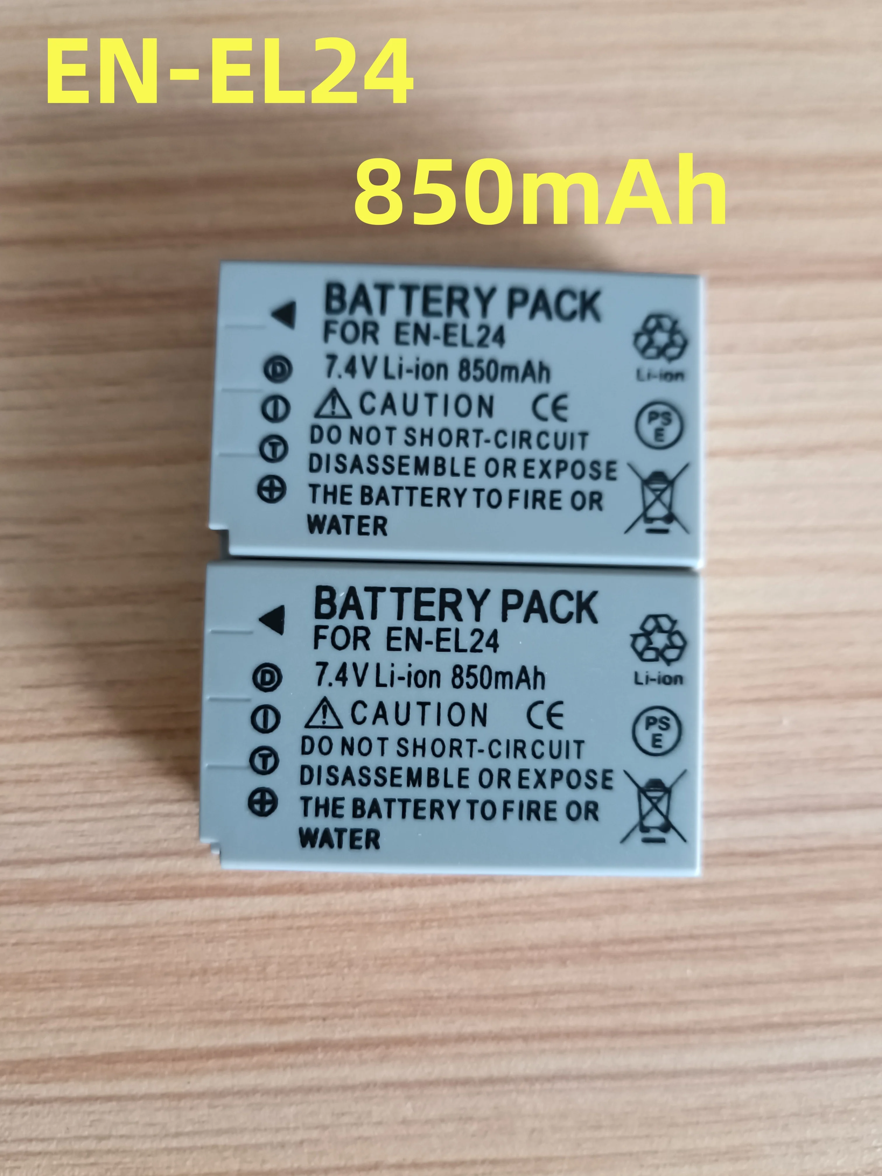 850Mah EN-EL24 ENEL… - image