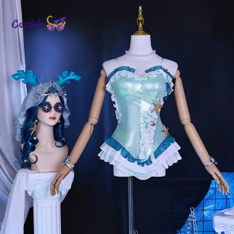

Game Identity V Fiona Gilman Priestess Cosplay Costume Outfit Halloween Carnival Party Anime Comic Role Play Uniform