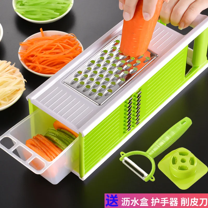 Five in One Slicer Creative Vegetable Slicer Kitchen Multi-purpose Potato Four Sided Slicer