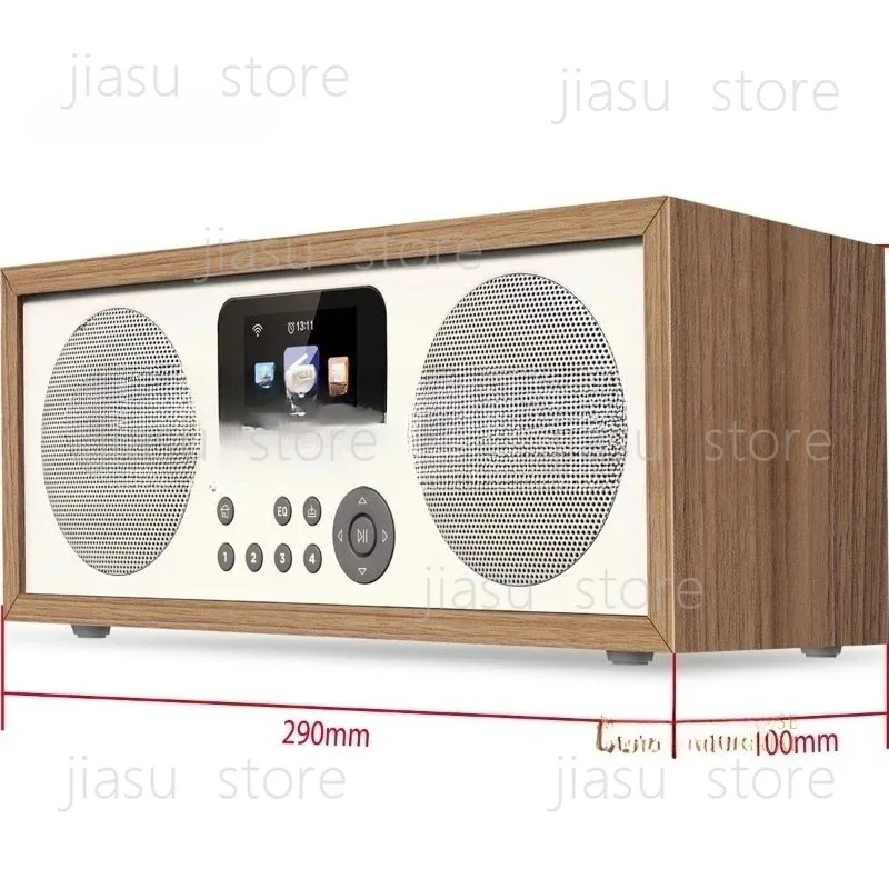 D2/D4 Wifi Internet Digitale Radio  HD Kleurenscherm Klok Thuis Multifunctionele Bluetooth-luidsprekers USB Muziekspeler