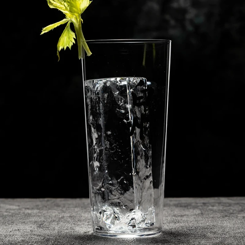 Japanese Style Ultra-thin Transparent Colin Glass Whiskey Glass Cocktail Glass Juice Beverage Cup Bar Drinking Utensils