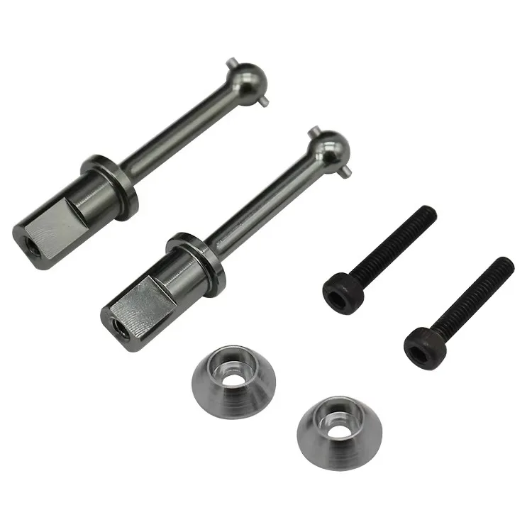 Hot racing Aluminum screw Wheel hub and Driveshafts Set for Tamiya T3-01