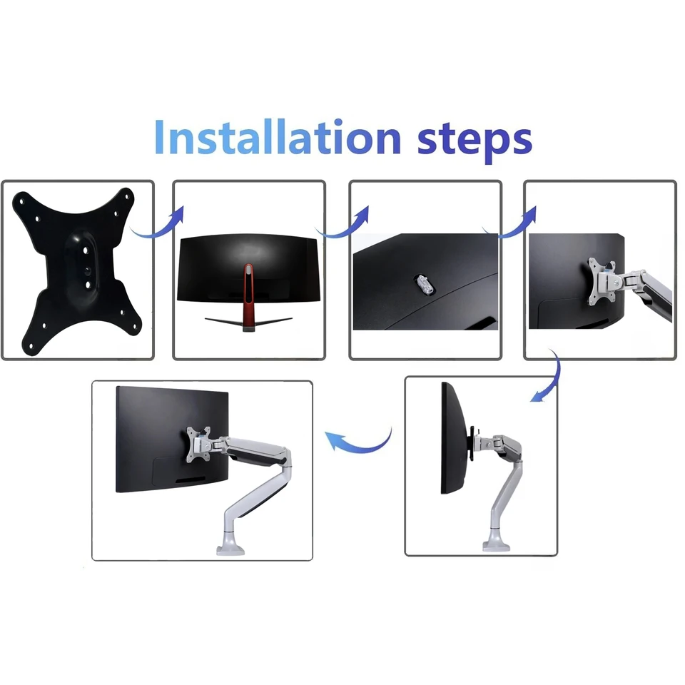 New Vesa Mount Adapter for MSI Optix MAG341CQ AG32C G24C G27C