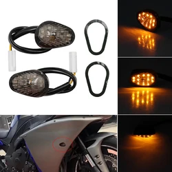LED Turn Signal Light Indicator Lamp Flush Mount For Yamaha YZF R1 R6 R6S Motorcycle accessories