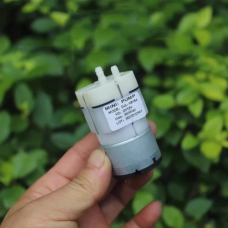 DC 12V RK-520TB Micro Kleine Luchtpomp Zuurstofdrukpomp Aquarium Fish Tank DIY Inflator