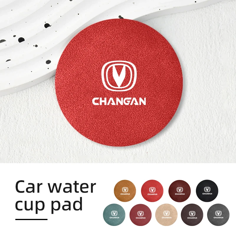 2PCS Car Coaster Cup Holder Anti-slip Accessories For Changan CS75 CS35 CS55 CS15 CS85 CS95 CX70 CX20 EADO RAETON
