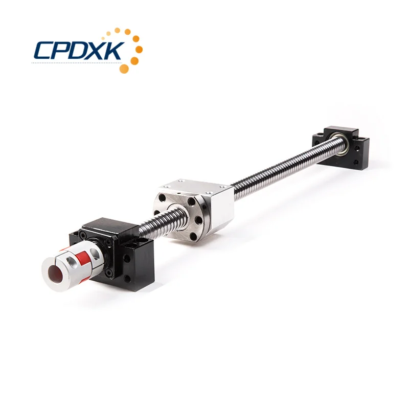SBR Ball Screw SFU1605 + 2pcs Linear Guide SBR16 L400mm +4 Pcs SBR16UU + Supporter BK12 And BF12 + Coupler 8 *10