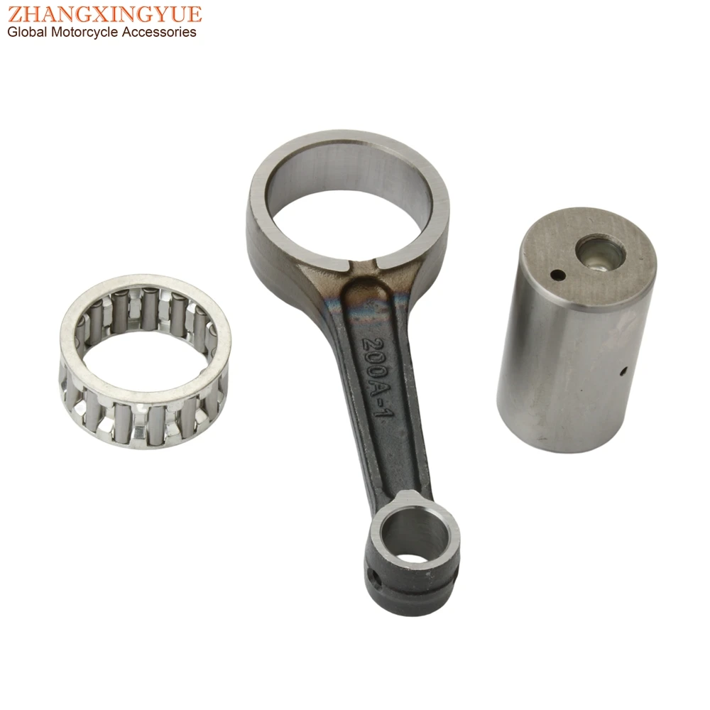 Motorcycle CG200 Crankshaft Connecting Rod For Honda CG 200cc 15mm