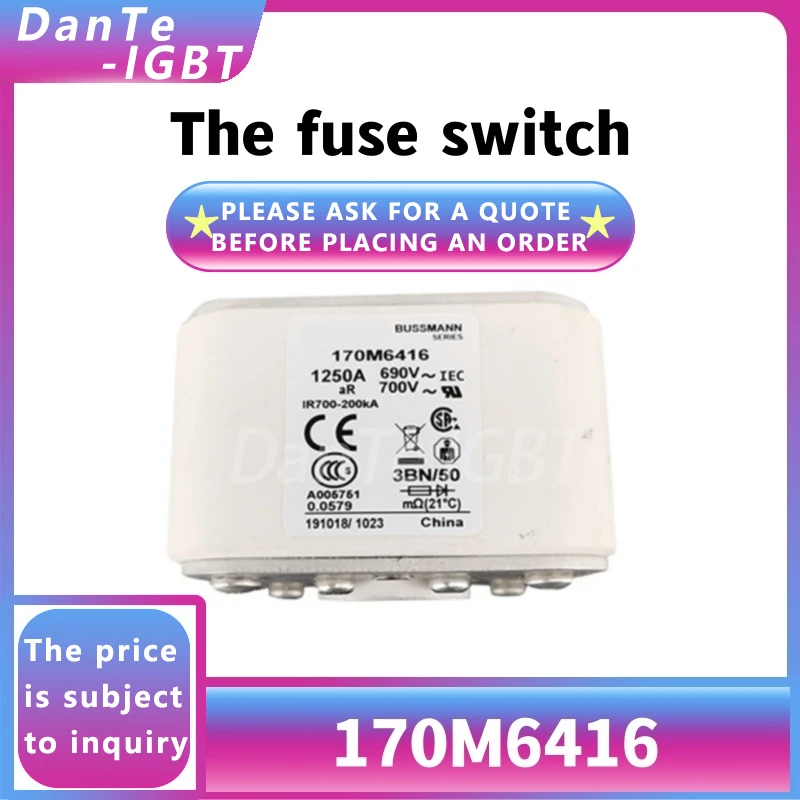 170M6416 new module high power fast fuse base original spot