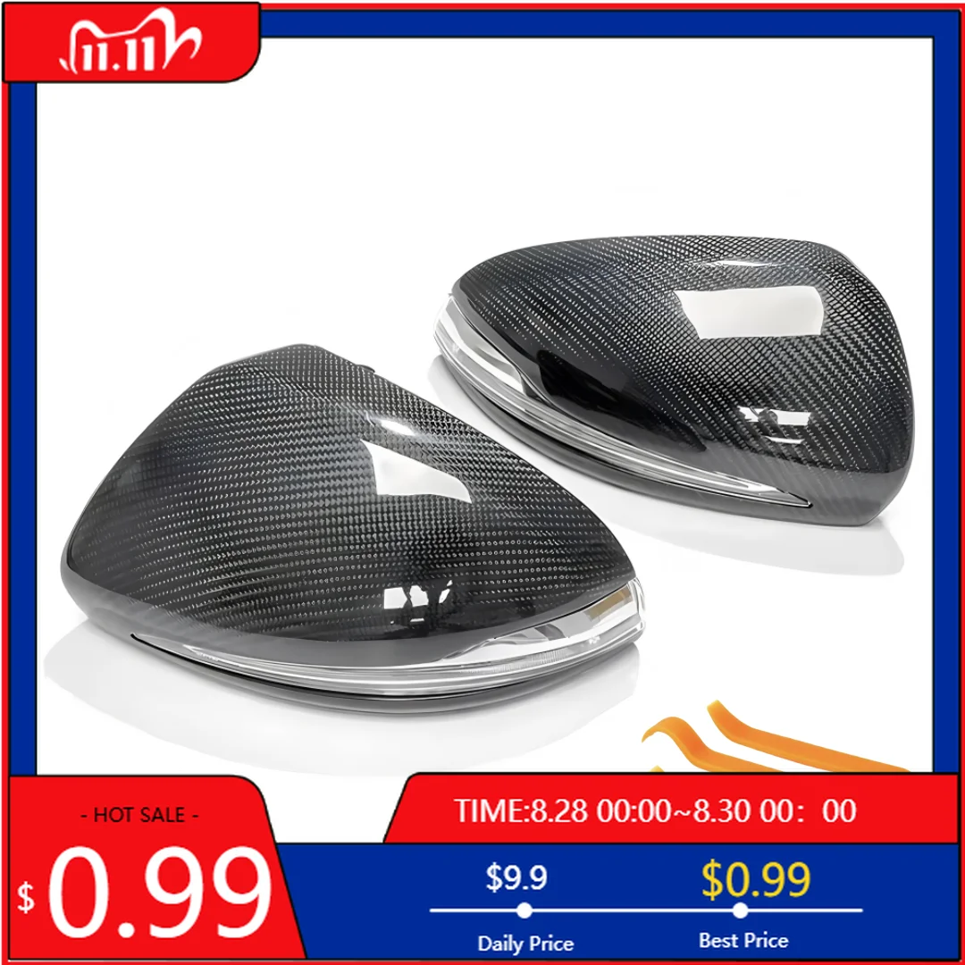 

Внутренние наклейки, сменные чехлы на боковые зеркала заднего вида, крышка LHD для Mercedes Benz W205 W213 C257 X253 C E GLC Class OEM Real C