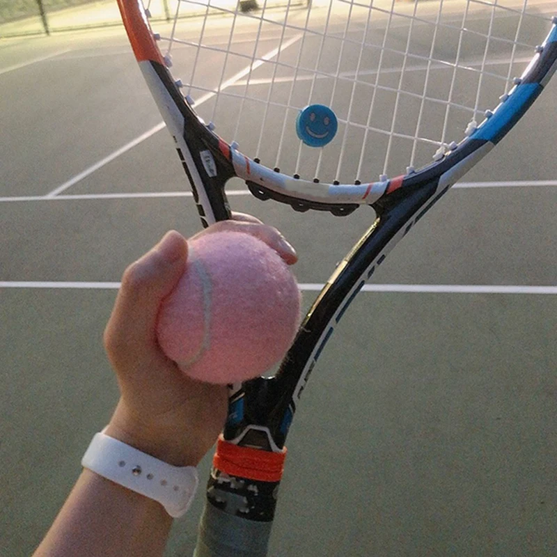 24 buah pak bola tenis merah muda bola latihan elastis awet 66Mm wanita pemula latihan bola tenis untuk Klub