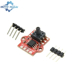 3.3-5V Digital Barometric Pressure Sensor Module Liquid Water Level Controller Board 0-40KPa Connect 2.5mm Soft Tube For Arduino