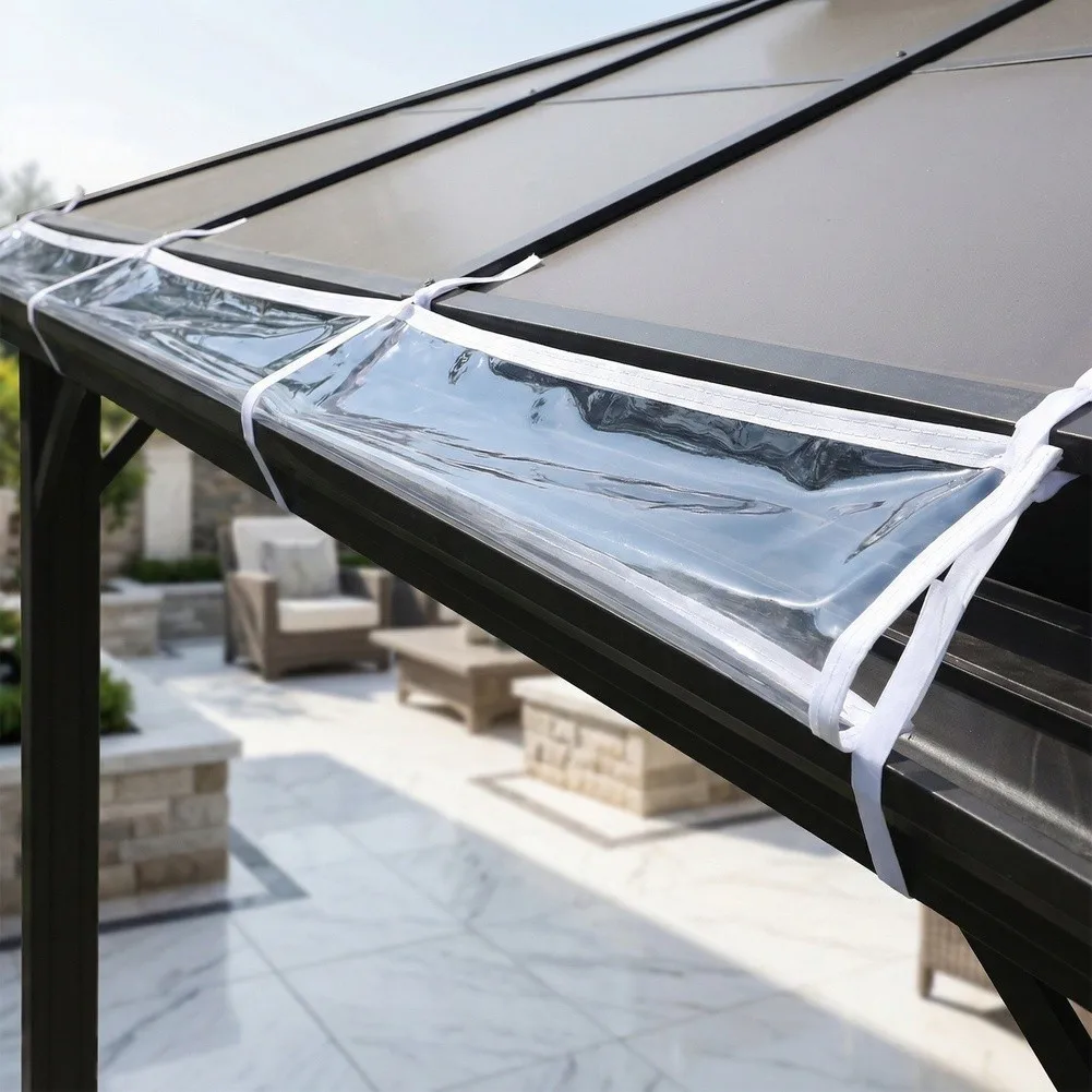 1pcs Tent Drainage Channel For Camping Awning Rainproof Cloth Gutter Waterproof Sidewall Rain Diverter Outdoor Shelter Accessory