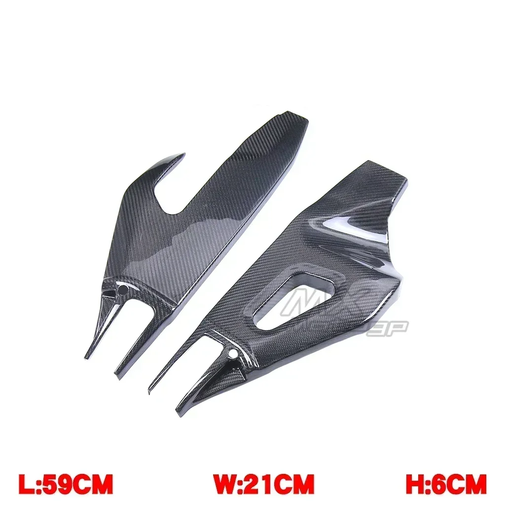 For Aprilia RSV4 TUONO V4 2021 2022 2023 Carbon Fiber Swingarm Guard Protectors Motorcycle Accessories Swing Arm Cover Fairing