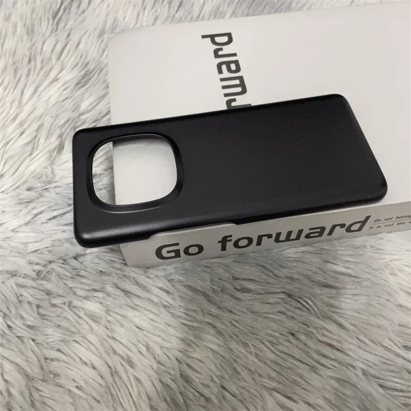 حافظة رفيعة للغاية من الحجر الرملي غير اللامع لهاتف Redmi 13R 13C Turbo3 Note 14 13 12 11 10 9 Pro Plus 11SE Mi10Lite غطاء خلفي صلب مقاوم للصدمات