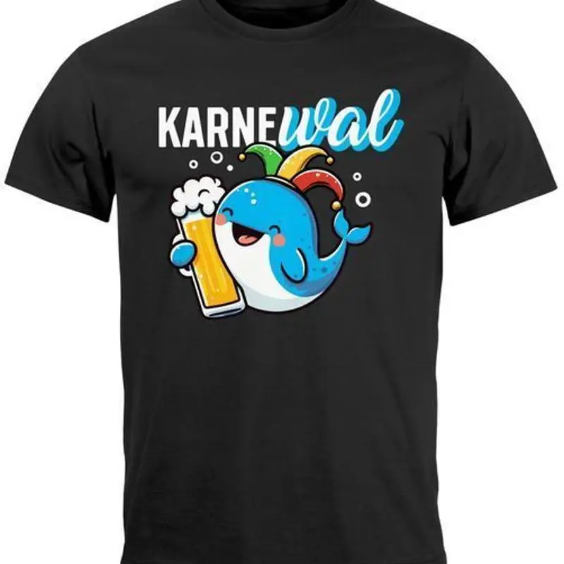 Mens Carnival Carnival Whale Beer Costume Replacement Costume TShirt Last Minute