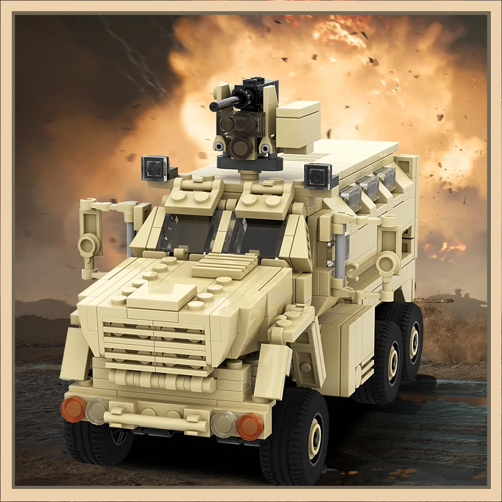 

MOC-162186 Building Blocks BAE Systems Caiman w. CROWS War Model Series Gift Creative building blocks Set