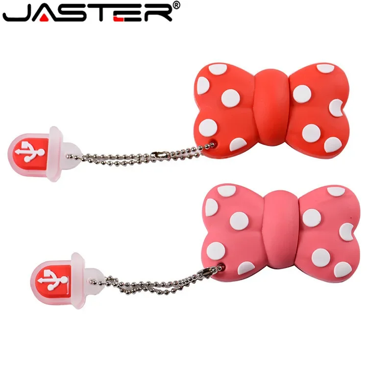 

USB-флеш-накопитель JASTER в виде банта, 128/64/100% ГБ