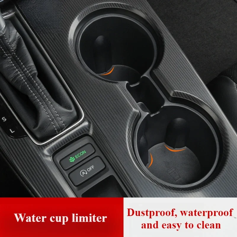 

Ящик для хранения центрального управления, ограничитель чашки для воды, держатель для чашки De-sound, аксессуары для модификации автомобиля, авто для Honda Civic Integra 11th