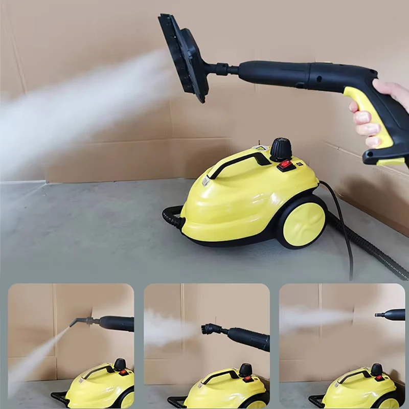 Handheld Steam Cleaner 2000W Powerful Pressurized Washer Electric Steam Cleaner for Floor Kitchen Car Cleaning Home Appliance