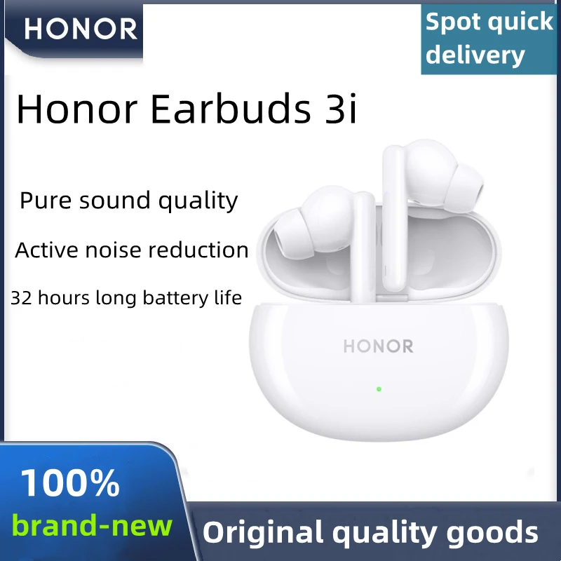 Original Honor Earbuds 3i Bluetooth Headset True Wireless In-ear Call Active Noise Reduction Sports Game Universal