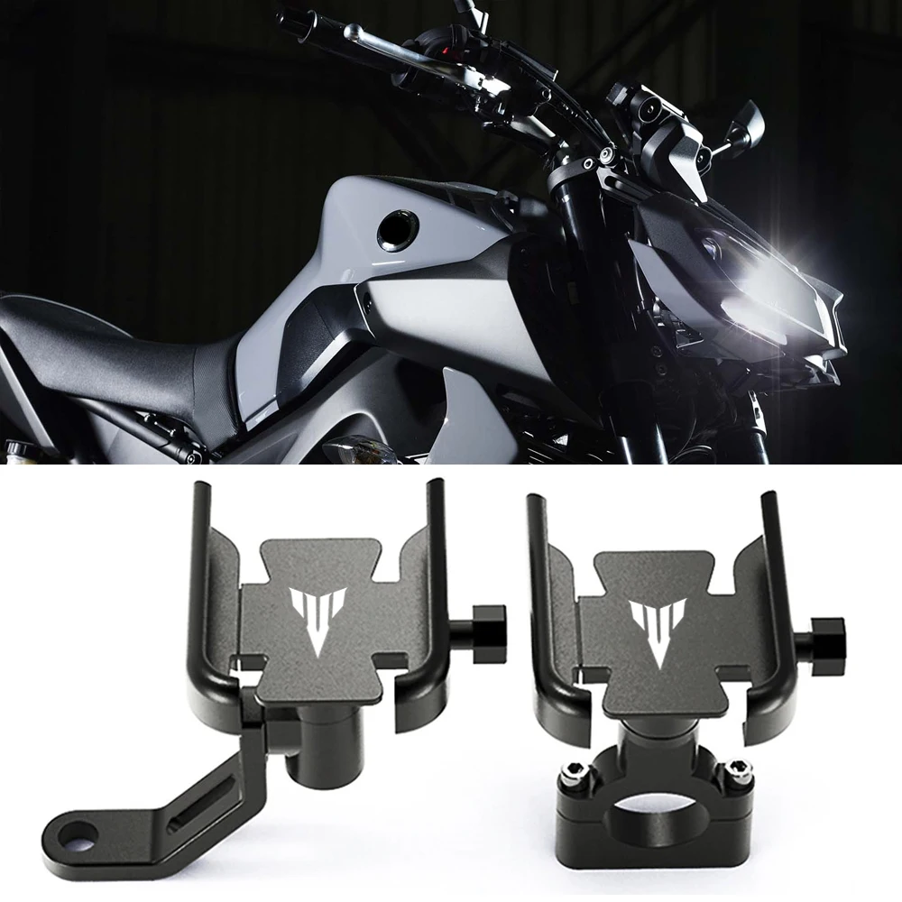 

For YAMAHA MT09 Tracer 700 GT Tracer900GT Tracer700 FZ-07 MT-09 Motorcycle CNC Handlebar Mobile Phone Holder GPS Stand Bracket