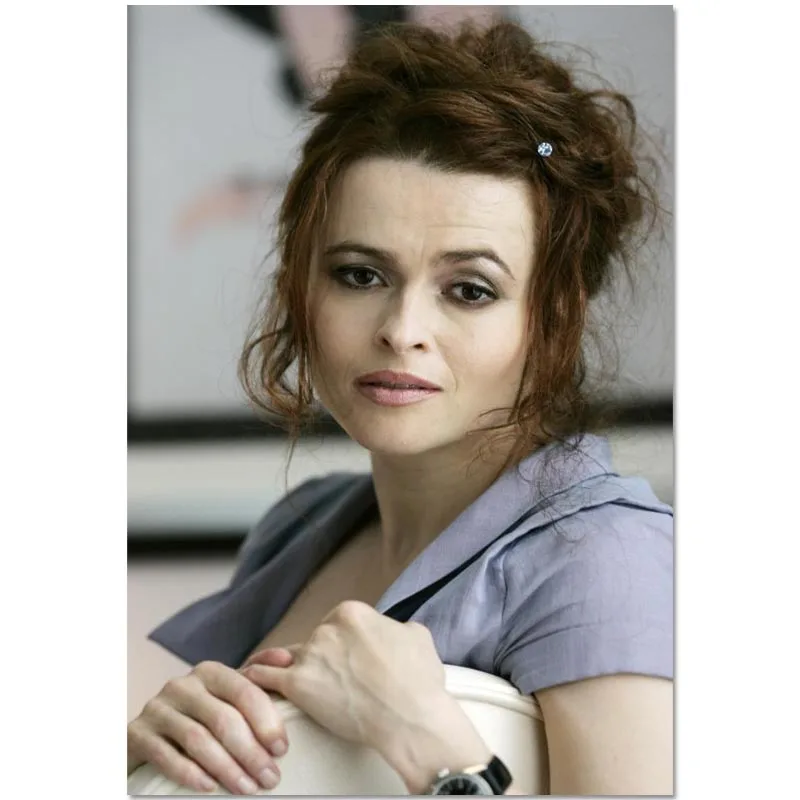 Custom Helena Bonham Carter Poster Canvas Poster 30X45cm,40X60cm Art Home Decoration Cloth Fabric Wall Poster Print Silk Fabric