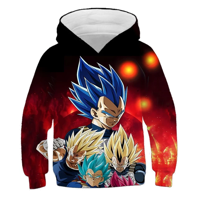 Dragon ball z hoodie shops kids