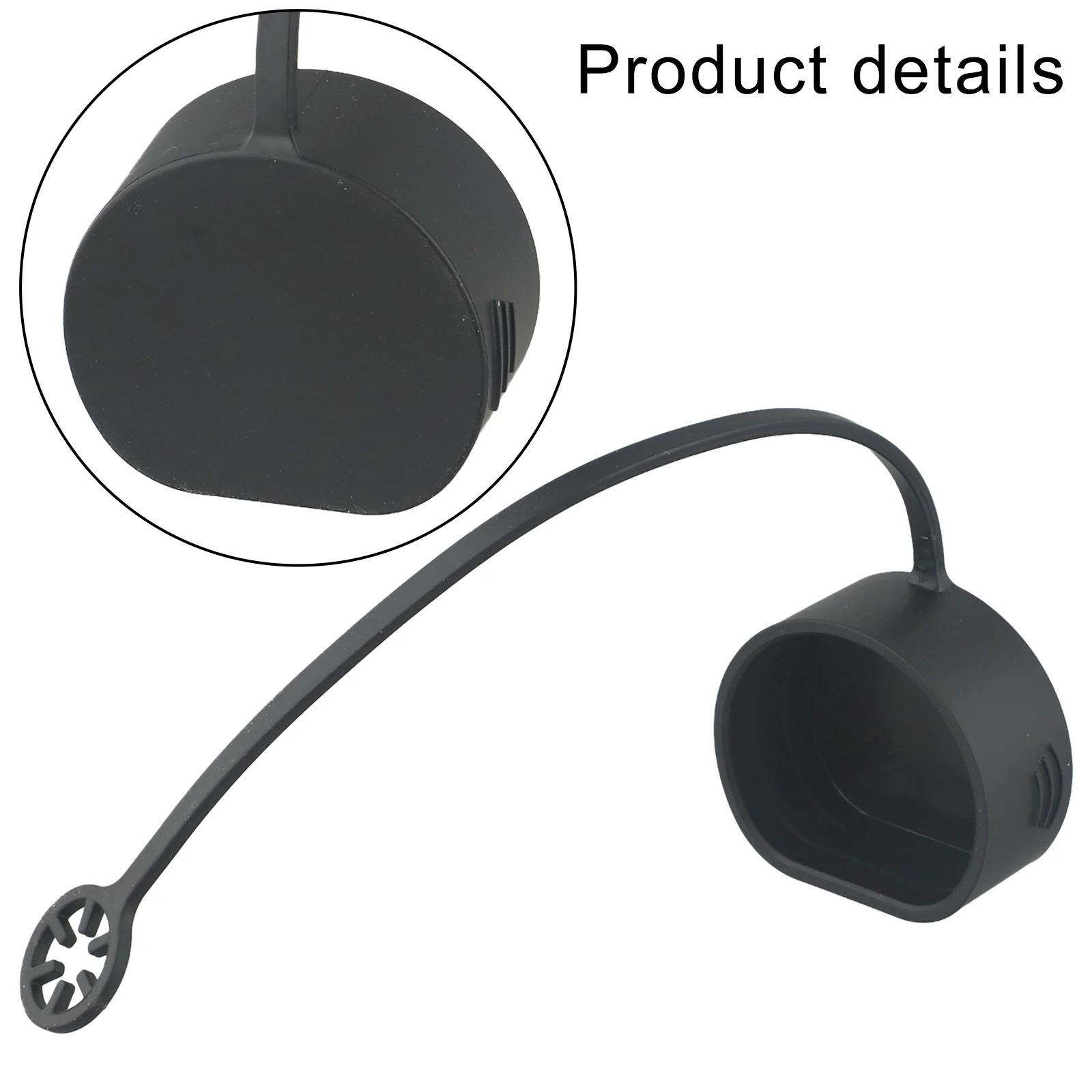 Electric Vehicle Charger Port Cover Protective Dust Cover Type 2 Compatible for EVSE Connector Replacement Suitable for EV Use
