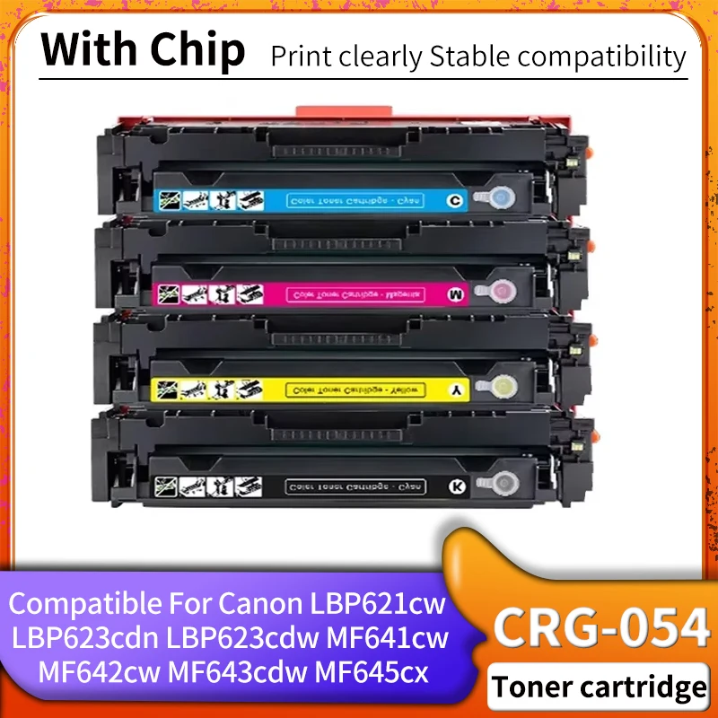 

Compatible 054 CRG054 toner cartridge for Canon Color ImageClass MF641cw MF644Cdw 643cdw MF642Cdw mf645cx LBP622Cdw LBP621 623