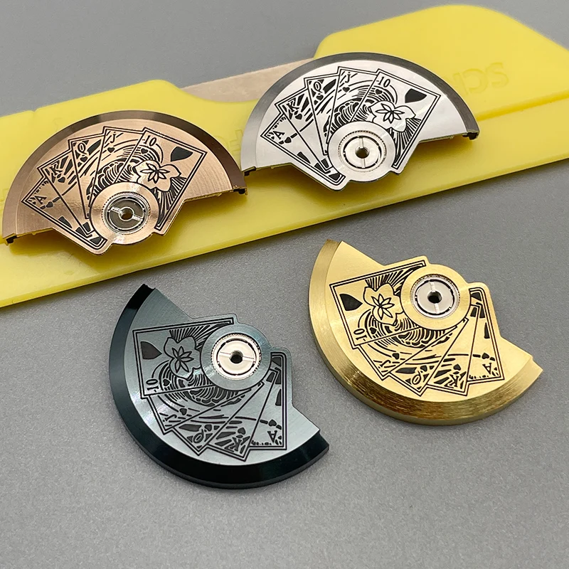 Customized NH35 Rotor Watch Oscillating Weight Rotors Fit Japan NH34 NH35 NH36 NH38 4R 6R 7S Automatic Movements Watch Parts