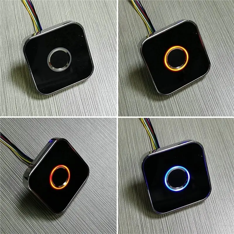 LXYB18B K202 DC12V Consumption Fingerprint Control Board R502 Fingerprint Module, For Access Control And Smart Lock System DIY