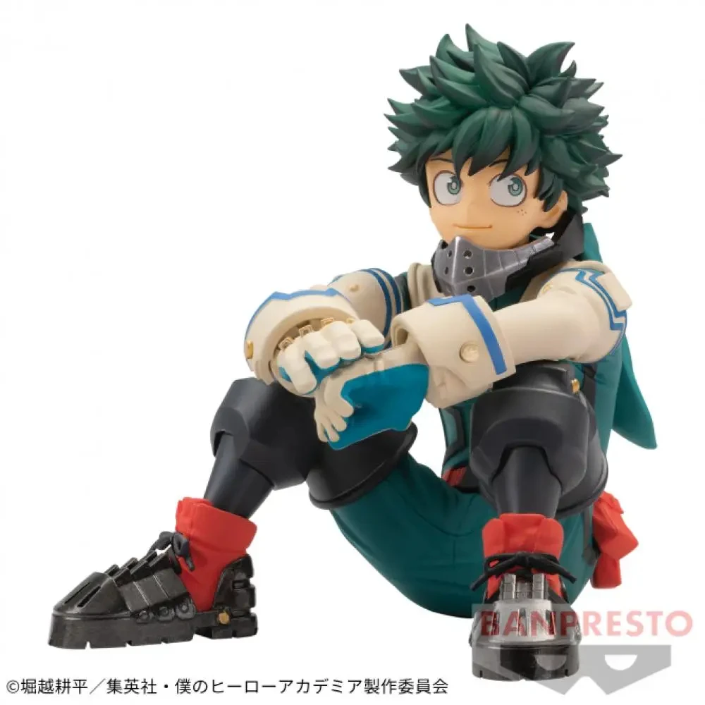 Original Banpresto Break Time Collection Anime My Hero Academia Midoriya Izuku Bakugou Katsuki Ochaco Uraraka Figure Model