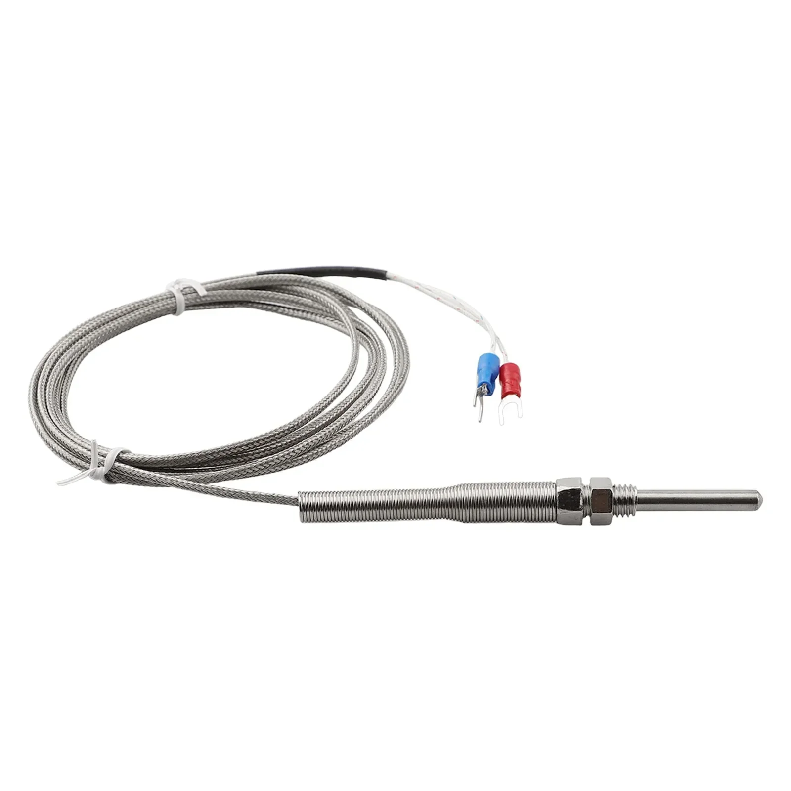 1 قطعة K-نوع التأريض الحراري-مستشعر درجة الحرارة مسبار طول 30 مللي متر مقاوم للماء K نوع التأريض الحرارية الفولاذ المقاوم للصدأ