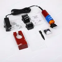 High Power Electric Scissors Pet Trimmer Grooming Shaver Cat Cattle Mower Hair Cutting Machine AC Professional Dog Clipper 200W