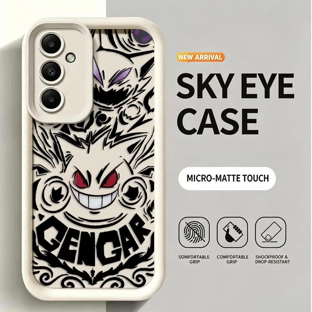 Funda de teléfono para HUAWEI MATE 20 30 40 50 P30 P40 P50 NOVA 5I 7 7I 9 10 11 11I SE Y70 Y90 PRO, funda de TPU P-Pikachu G-Gengar