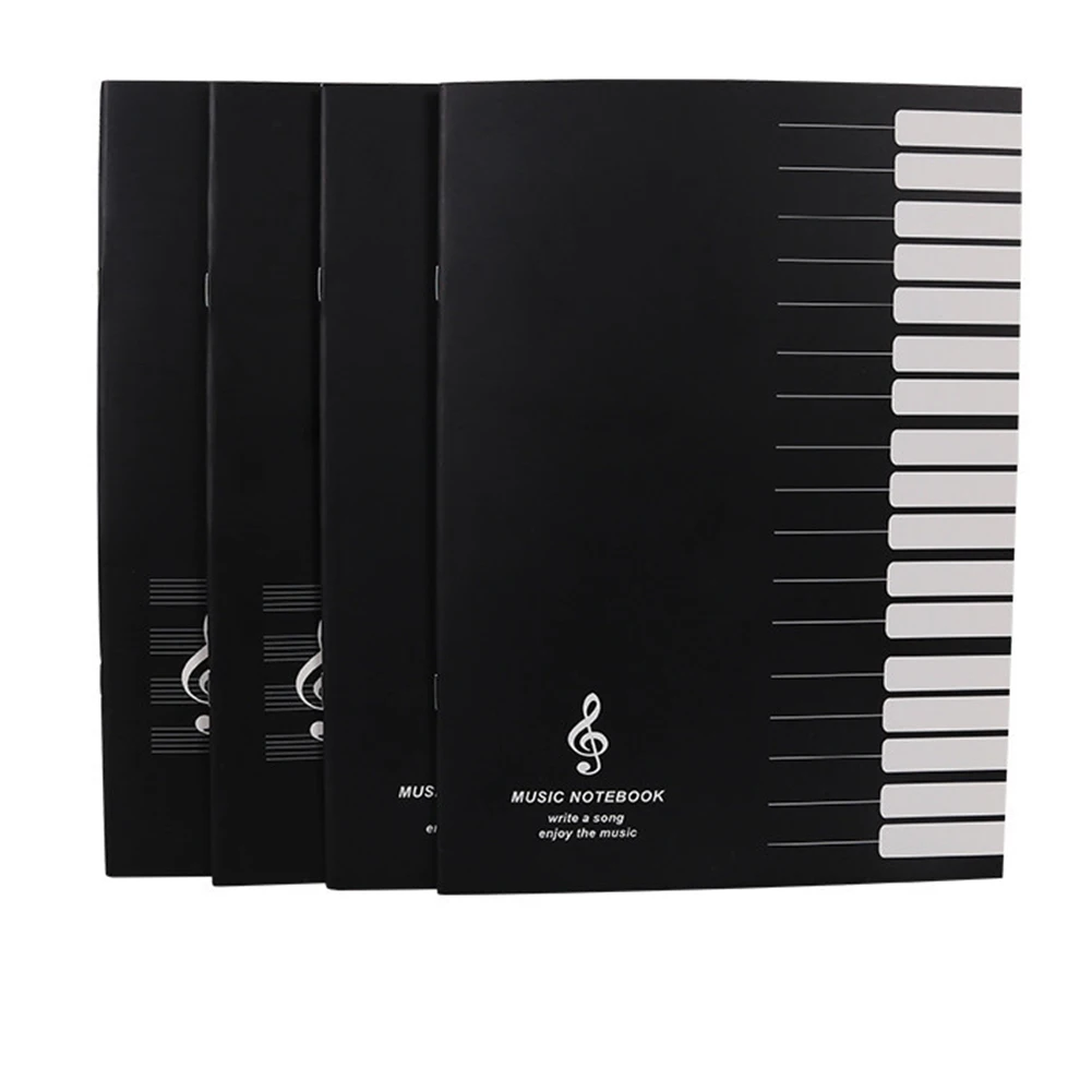 Piano Blank Music Stave Manuscript Writing Paper Book 16 Sheets Staff Notebook Staff Music Notebook Piano Blank Music Stave