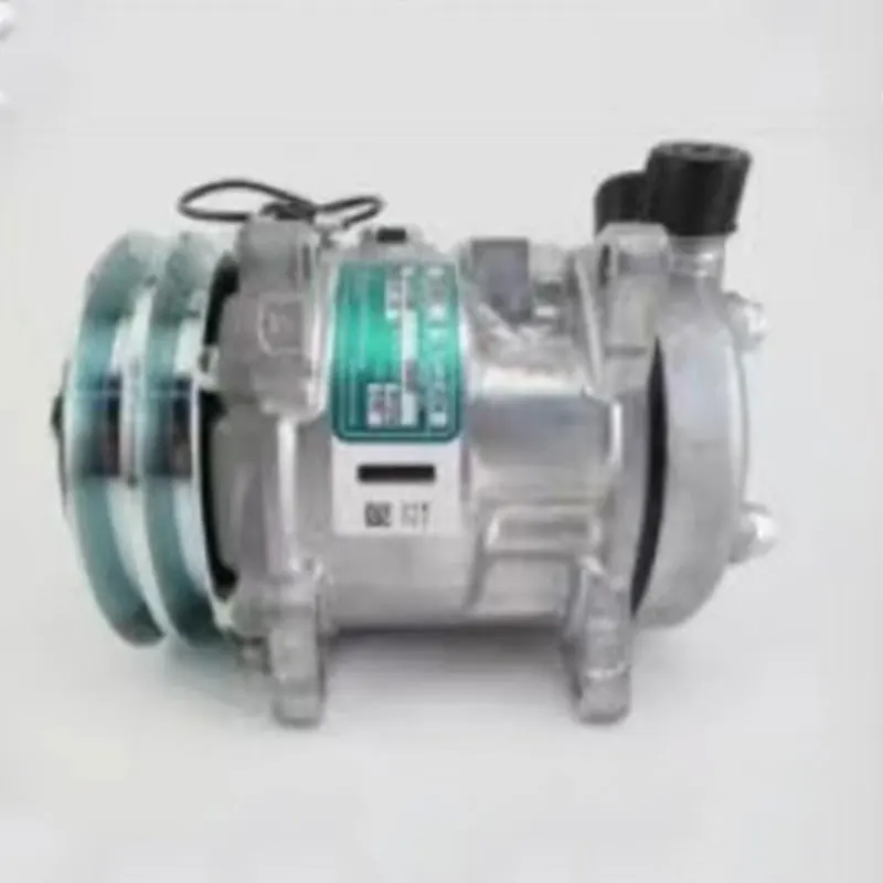 

SD5H09 AC Compressor for CATERPILLAR Caterpillar Skidsteer S5604 345-4547 S5072 SD5H09 S5604 S5071 5072 5071 3454547 5072 12V